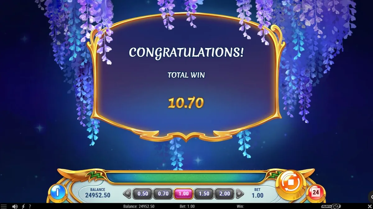 Tiga putri prajurit anime dalam latar belakang kosmik slot Midnight Princess Extreme